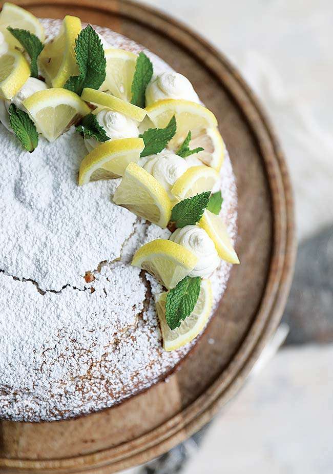 Ricotta Olive Oil Cake Recipe with Lemon and Almonds Chef Billy Parisi