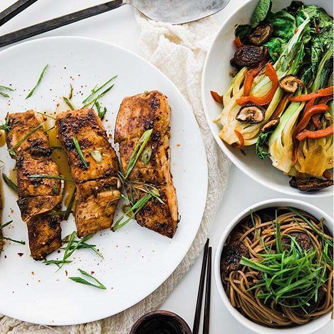 Soy Ginger Marinade Pan Seared Halibut Recipe Chef Billy Parisi