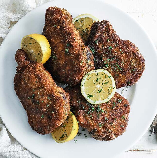 Breaded Pork Chops Recipe Chef Billy Parisi