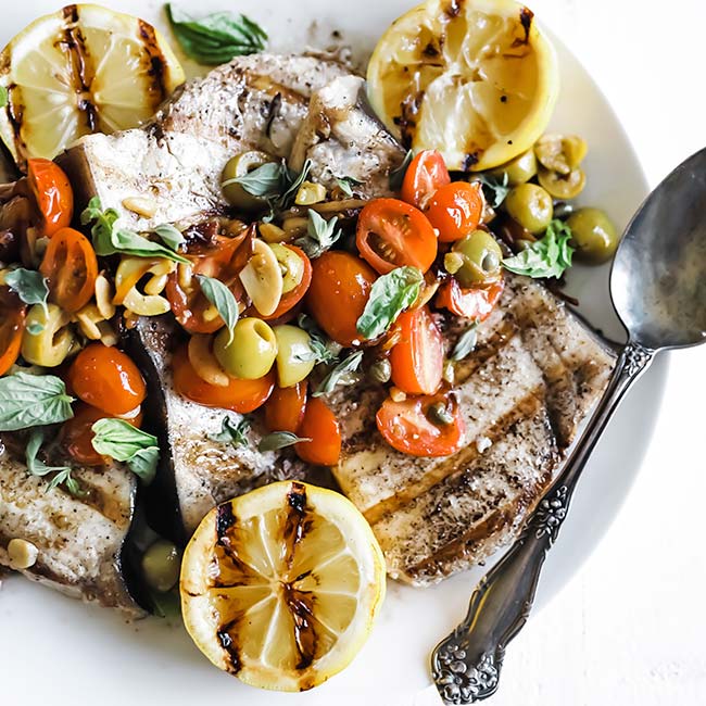 Grilled Swordfish Recipe Sicilian Style Chef Billy Parisi
