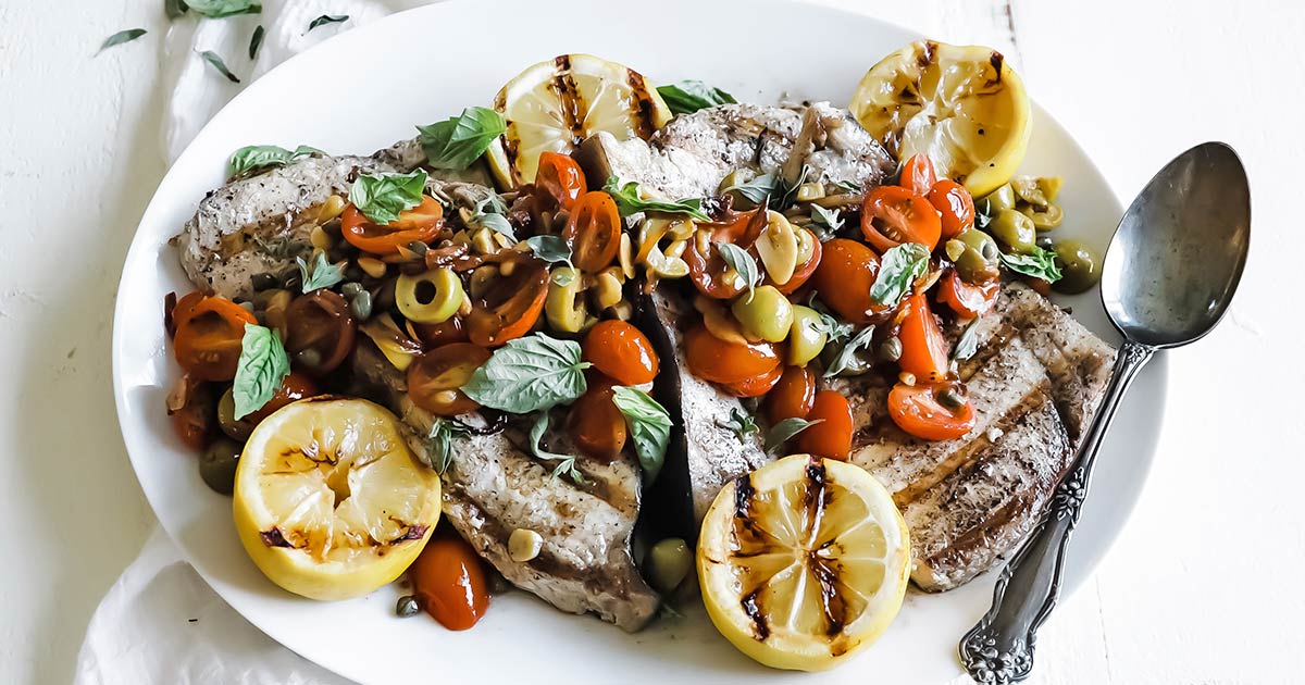 Grilled Swordfish Recipe Sicilian Style Chef Billy Parisi