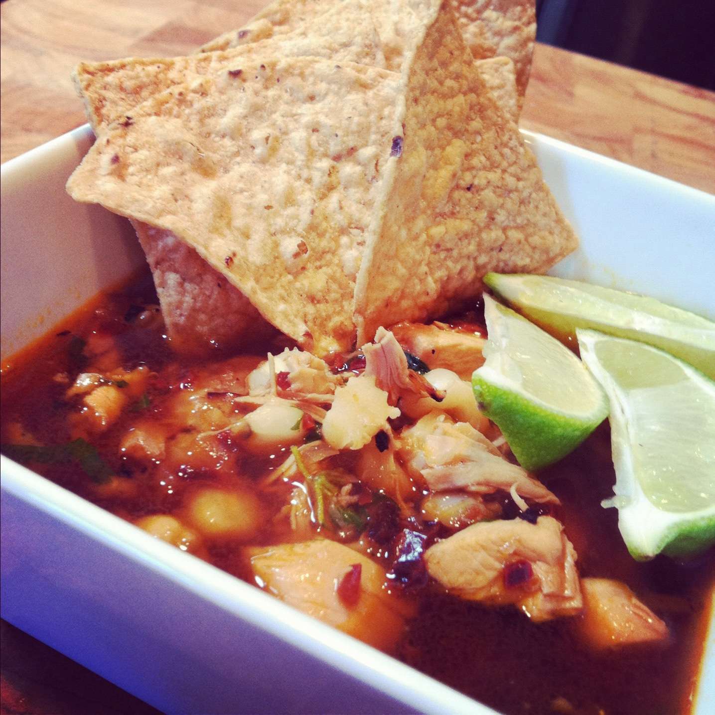 Chicken Posole Recipe with Lime