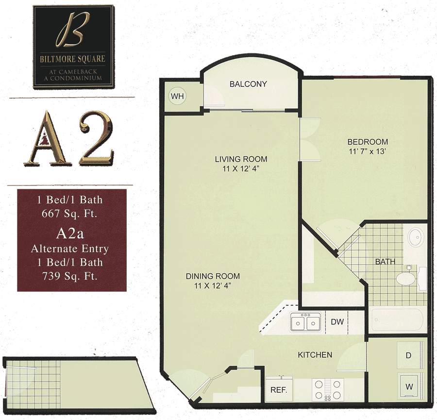 Biltmore Square Condo Floor Plans