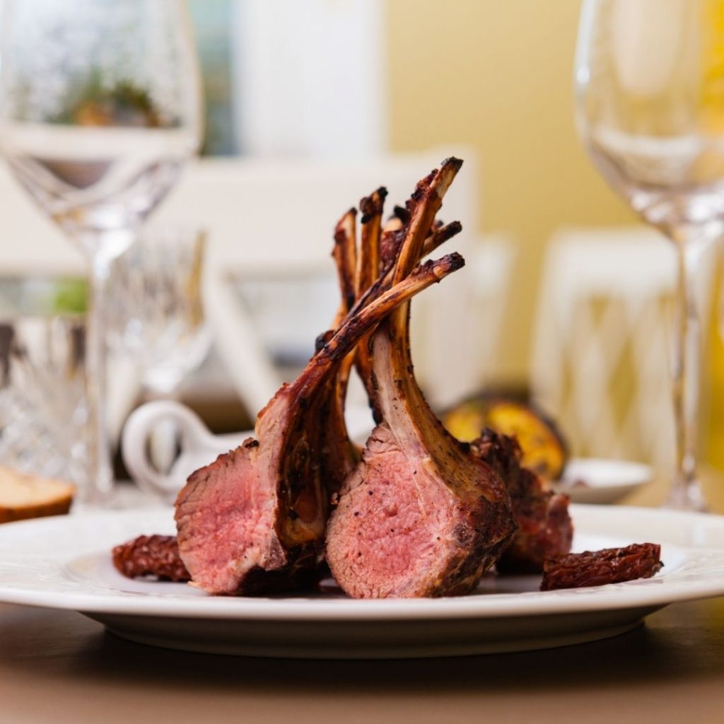 Buy Trimmed Lamb Rack 500g Online from Biltong Chief HK