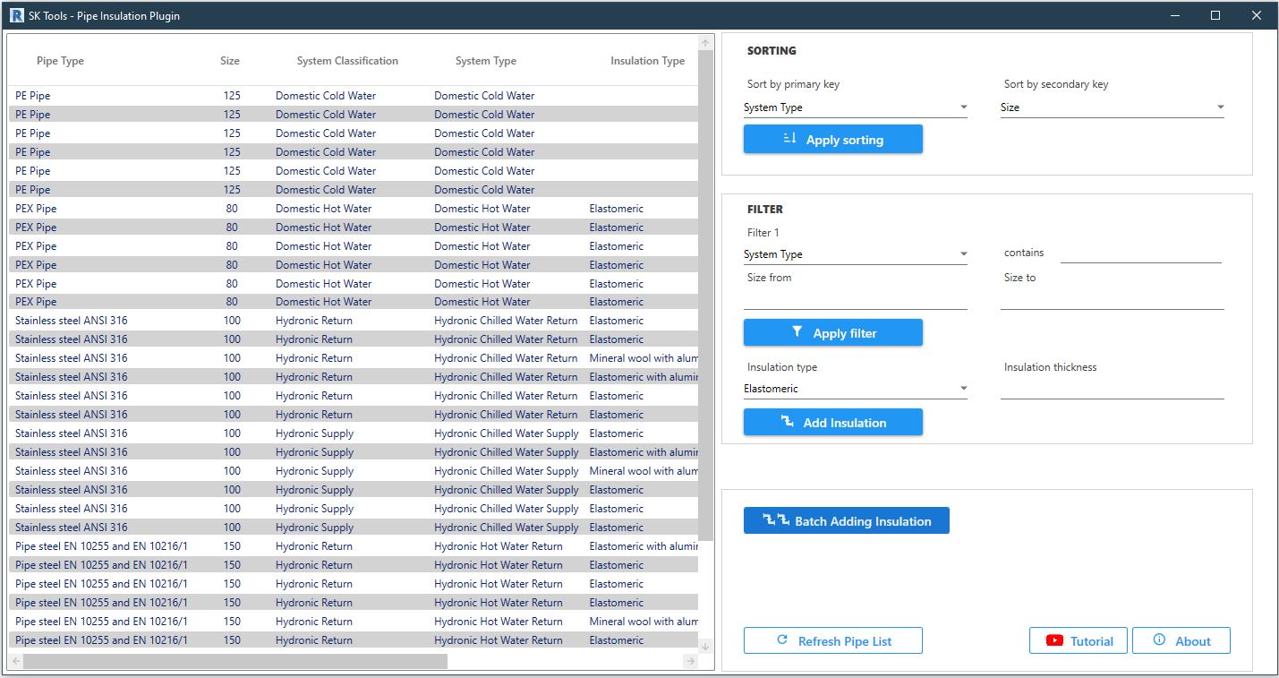 Revit Plugin Pipe Insulation Developer & BIM Specialist BIMS.it