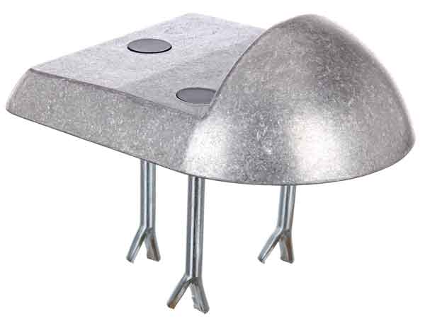 Auflaufschuh AluDruckguss, roh