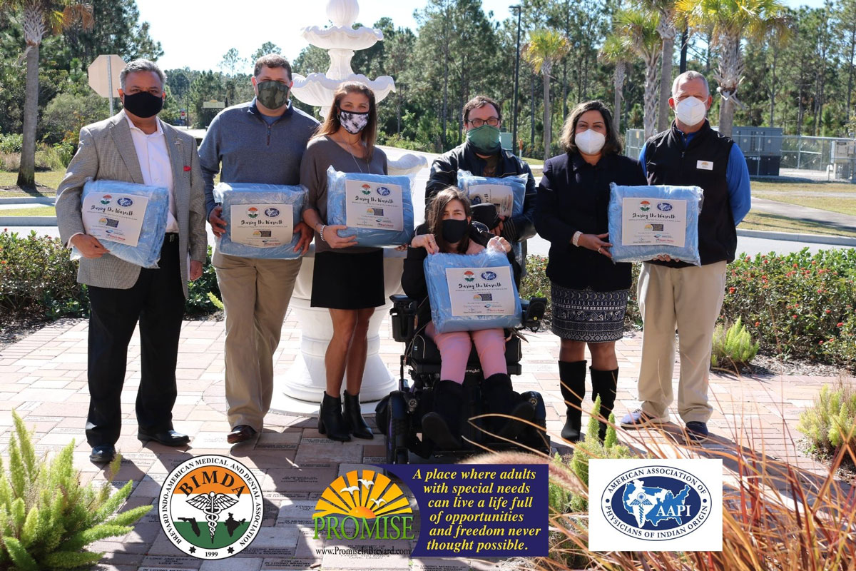 Promise Facilitates Blanket Donation from BIMDA to Homeless