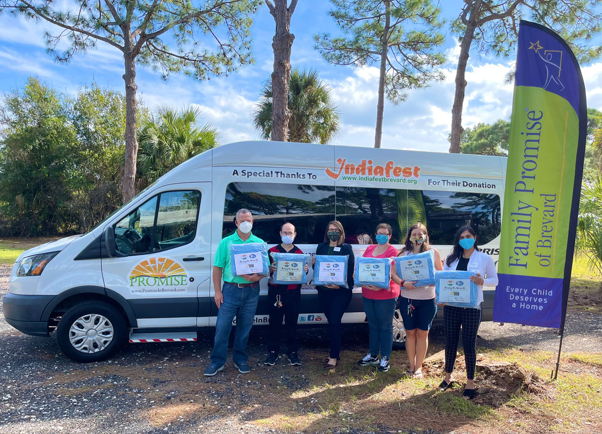 Promise Facilitates Blanket Donation from BIMDA to Homeless