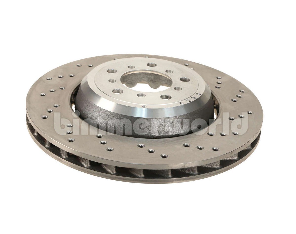 BMW Front Right Brake Rotor E9X M3, E8X 1M 34112283802