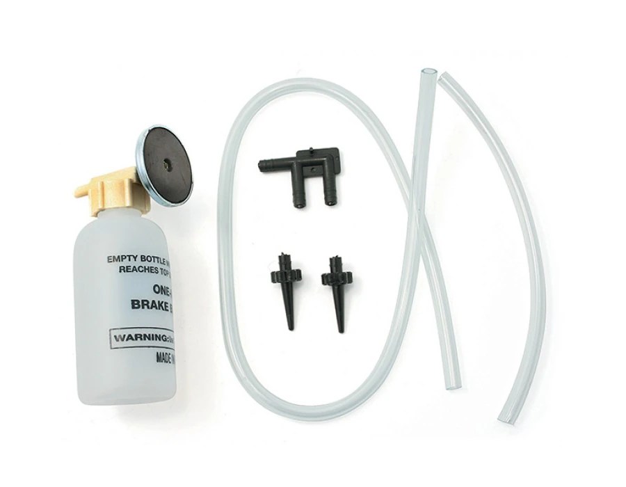 CTA Tools OneMan Brake Fluid Bleeder Bottle Kit 3.5 Ounce Capacity