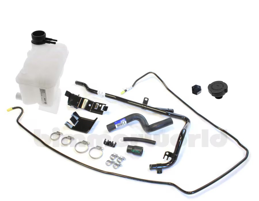 E36 EuroStyle Expansion Tank Reservoir Relocation Kit (with E30 Tank)