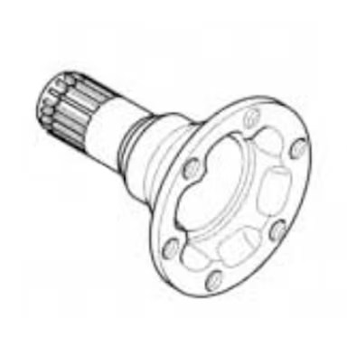 Differential Output Flange, Left - Genuine BMW - E46 M3 & Z4M