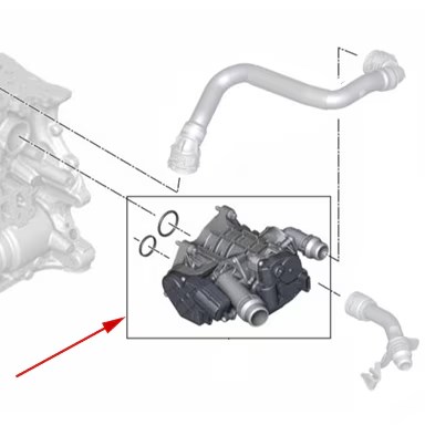 Engine Coolant Thermostat for BMW B46 230i 330e 330i 430i 530i X3 X4 Z4 30i