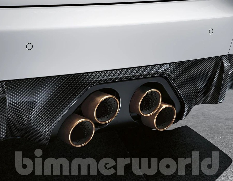 Genuine BMW M Performance Titanium Exhaust Kit for G87 M2 Coupe