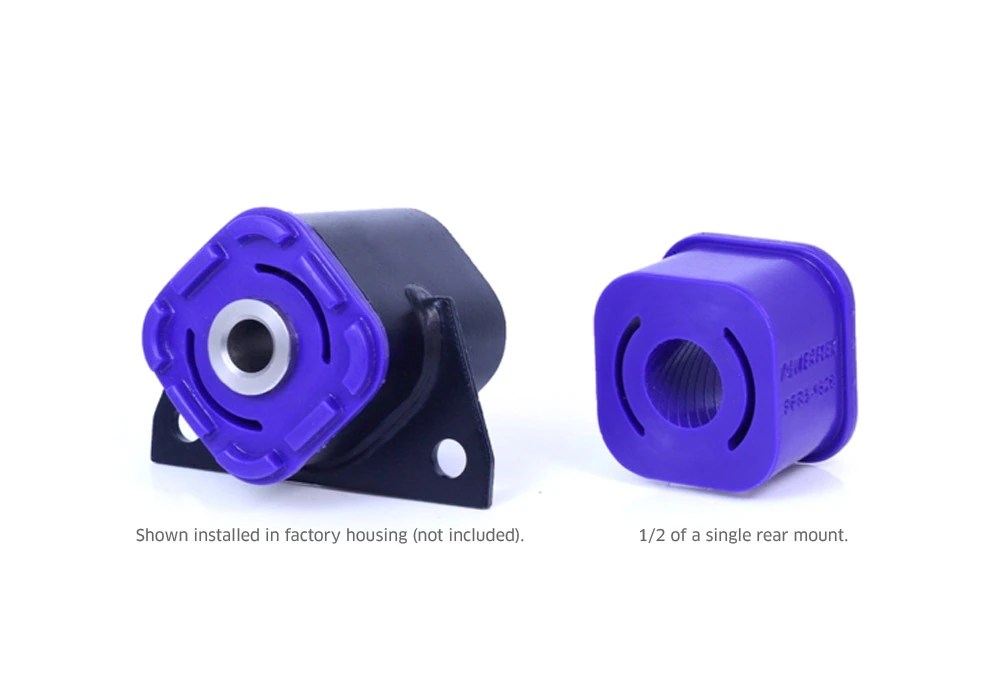 Rear Subframe Mounts, Powerflex BMW E21 320i/323i (19771982)