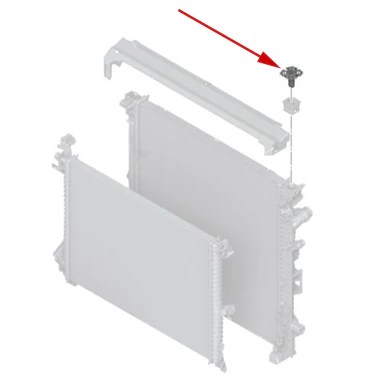 Engine Main Radiator, BMW - G05 X5 G06 X6 G07 X7 40i Base