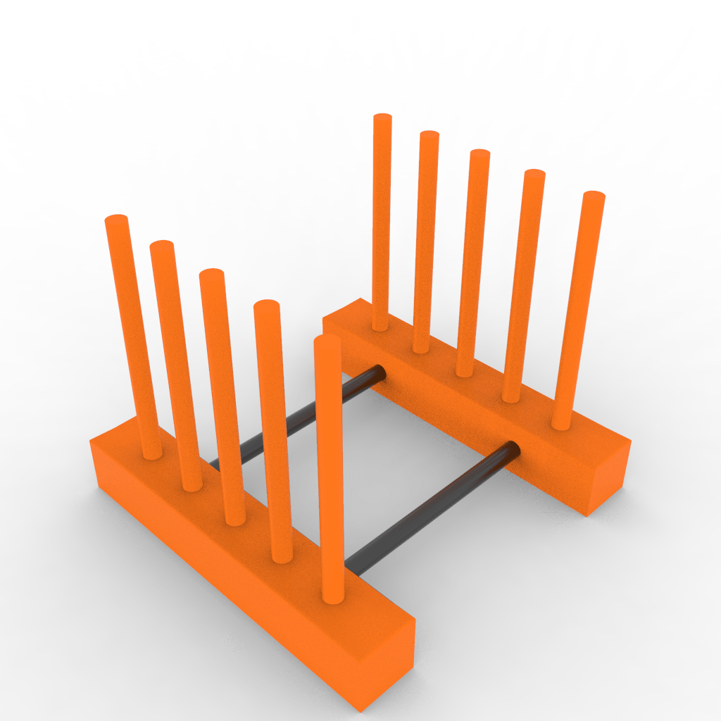 Wooden Dish Drying Rack BIM Modeling services Provider