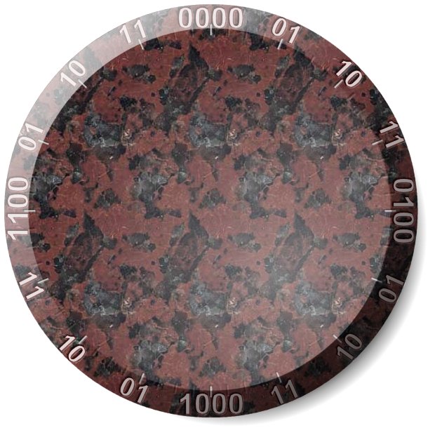 Analog Display Binary Clock