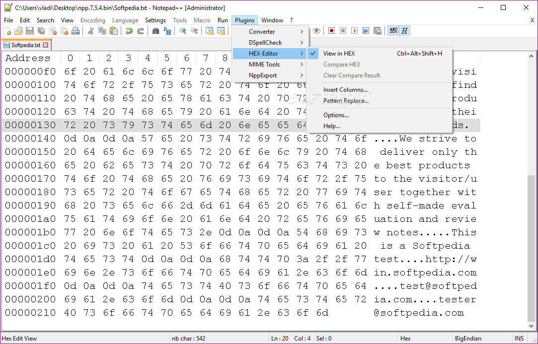 Melakukan Editing Binary Code Dengan Notepad++ Binary JS