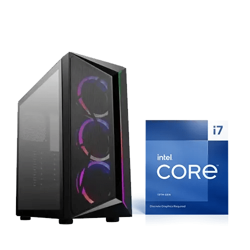 Graphic PC Boost your creativity with 13th Gen Intel Core i7 Desktop PC Binary Logic price in