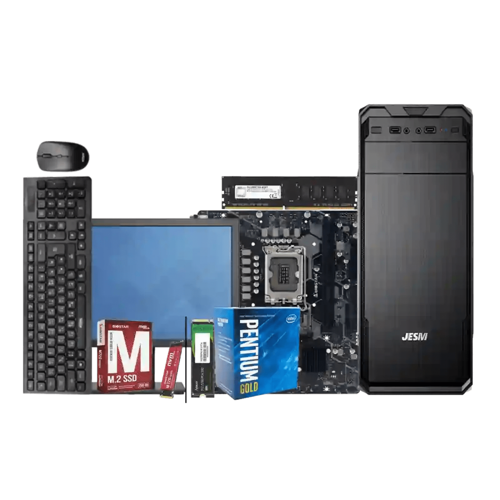 Best Budget Desktop Computer intel G6400 price in BD Binary Logic