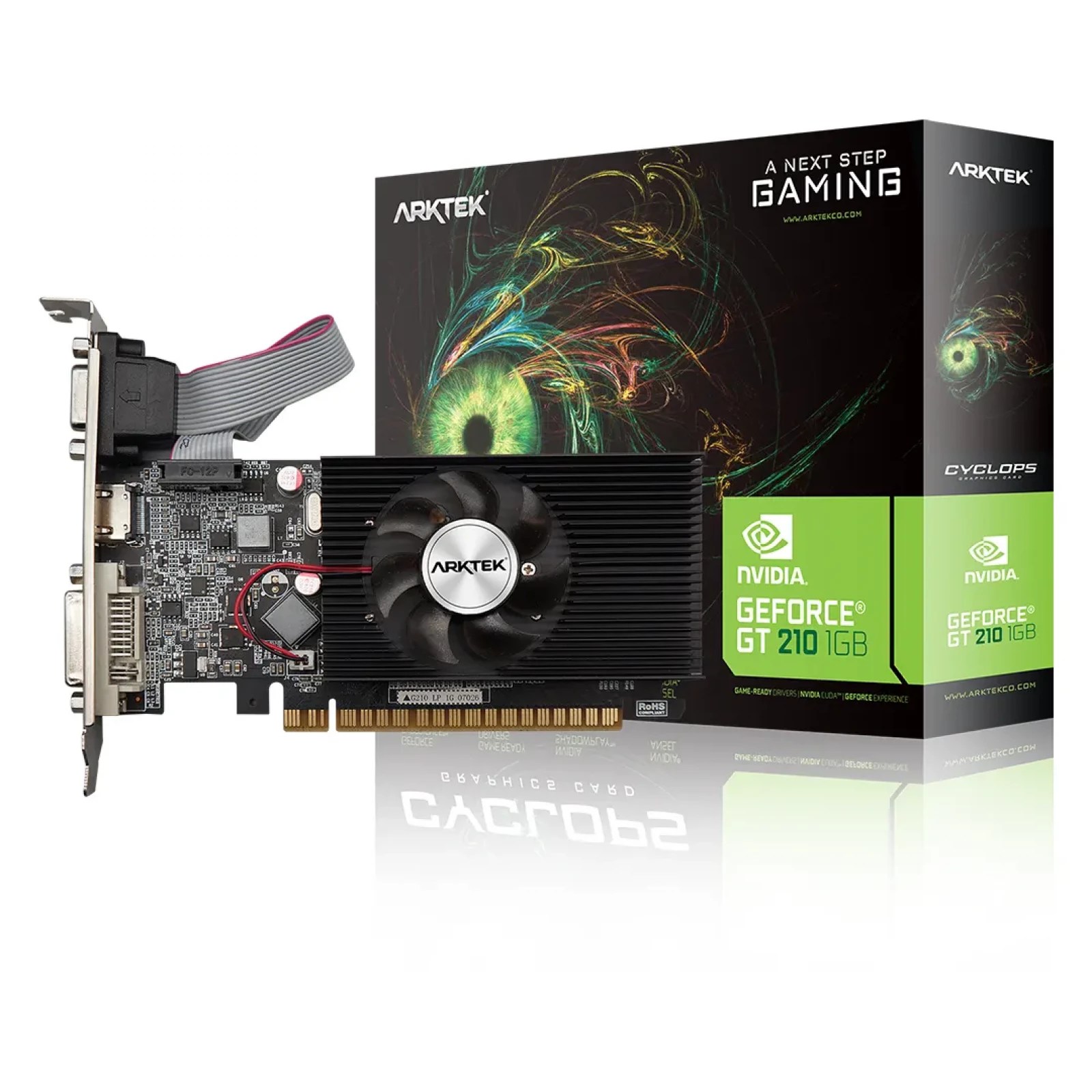 Arktek NVIDIA Geforce G210 1GB DDR3 Graphics Card Price In BD Binary Logic