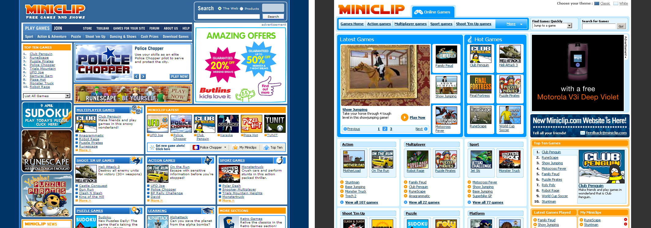 New Miniclip website — Ben Gillbanks New Miniclip website — Ben Gillbanks