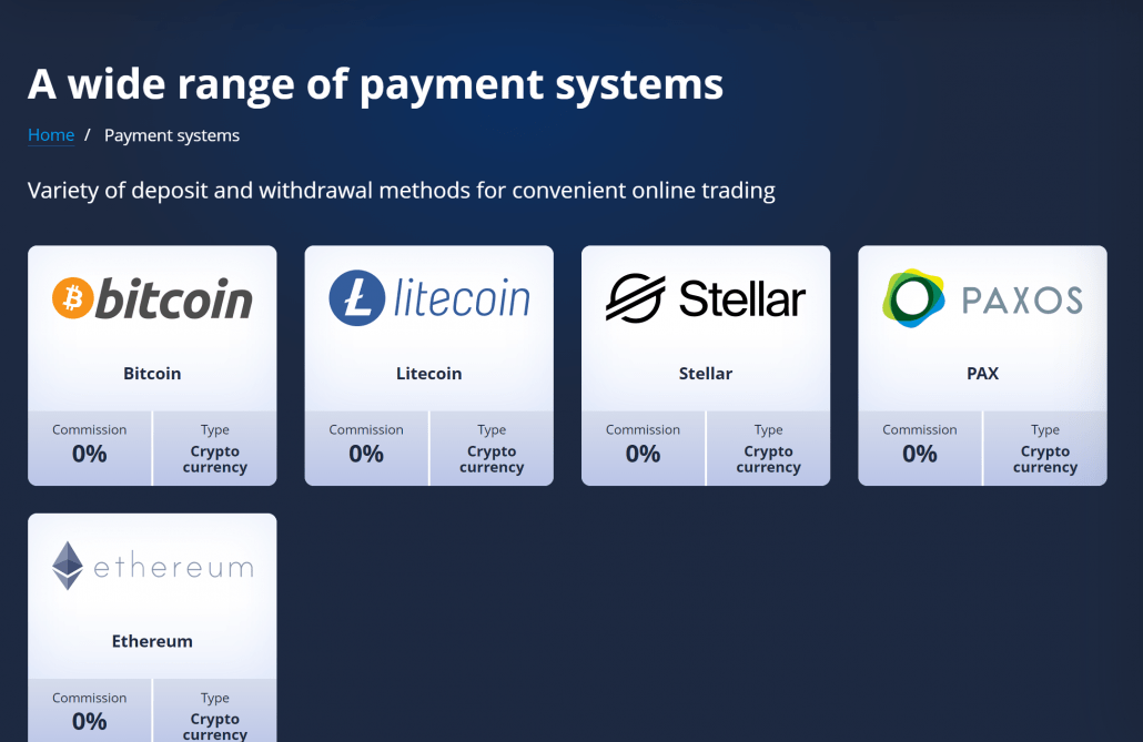 Pocket Option minimum deposit 2023 All payment methods!