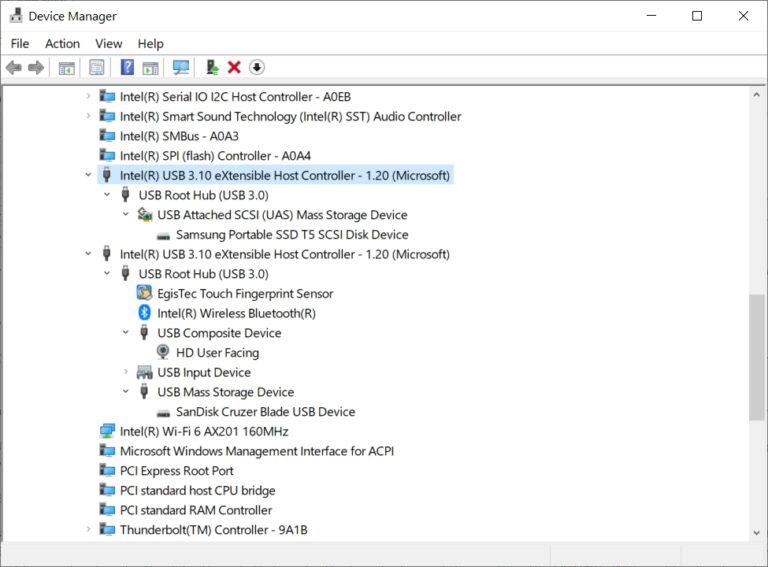 How to check USB Port Version and Device Speed on Windows USB Device