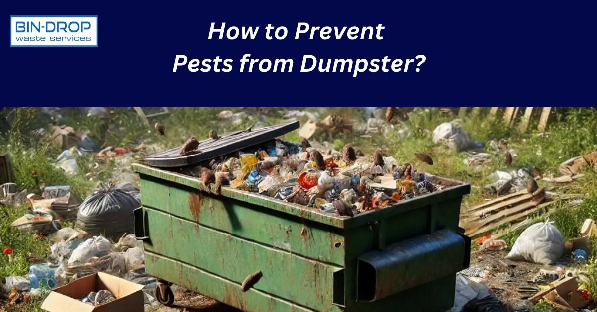 Keep Pests Away from Dumpster Rental 13 Tips to Apply 2024 » BinDrop
