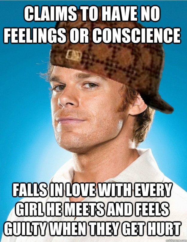 claims to have no conscience