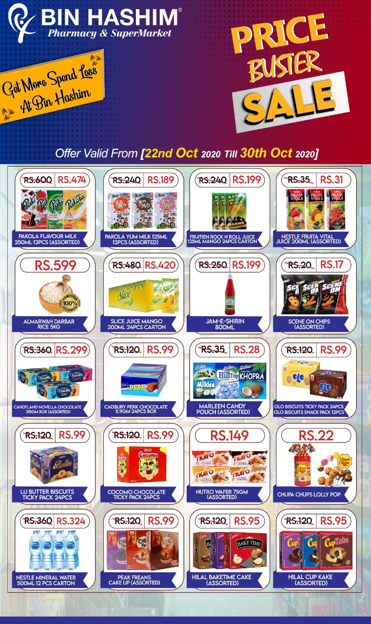 Price Buster Sale BIN HASHIM PHARMACY & SUPERMARKET