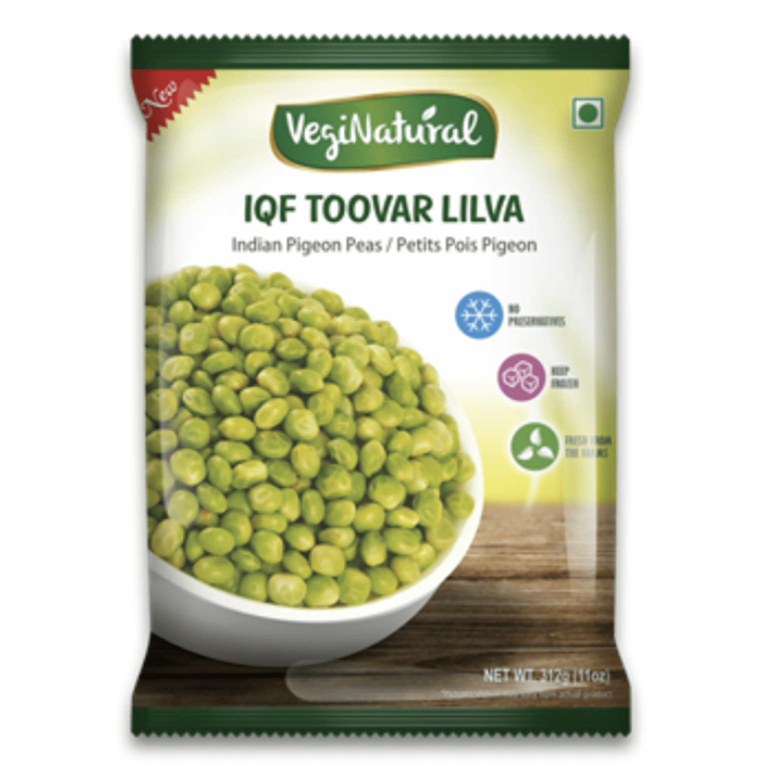 Frozen IQF Toovar Lilva Pigeon Peas BIG Business International