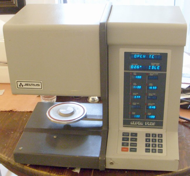 JELRUS ALPHA PLUS VACUUM DENTAL PORCELAIN LAB KILN FURNACE Sale & help