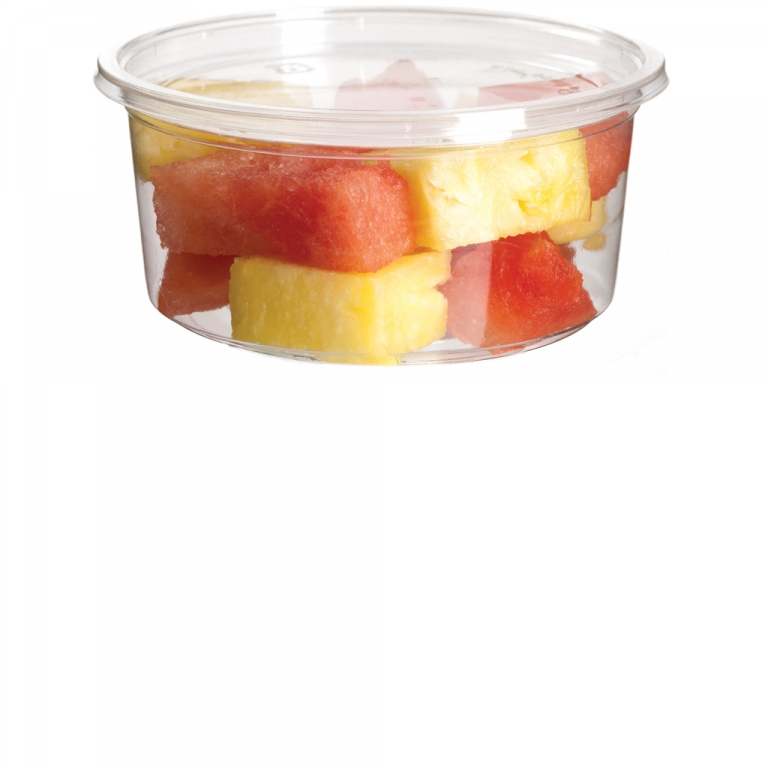 12 oz Natural Food Containers Clear PLA