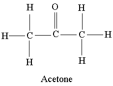 Lewis Dot Structure Of Acetone