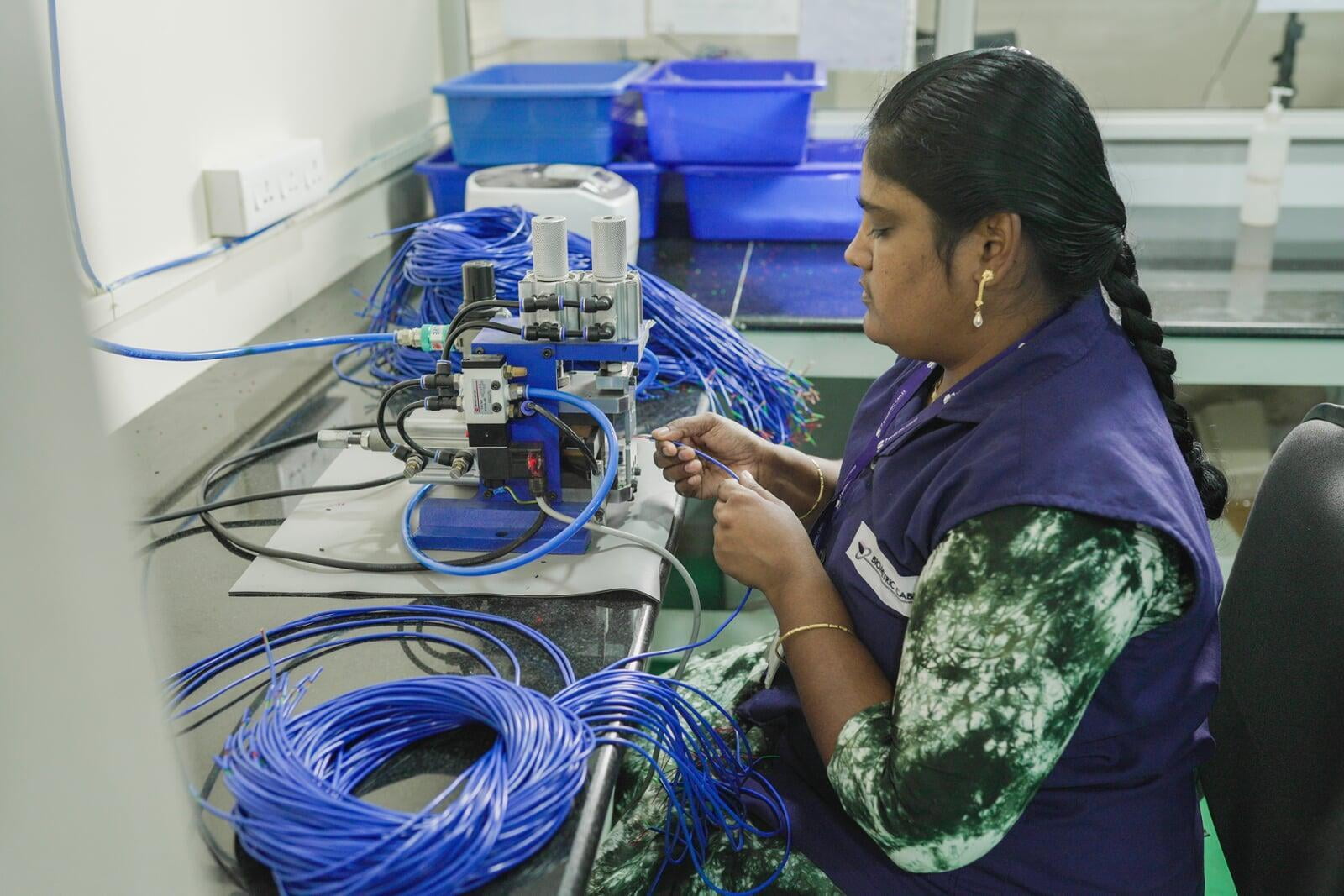 Wire Harness Manufacturing Process Biometric Cables