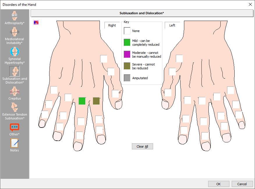 Upper Extremity Impairment Calculation Software