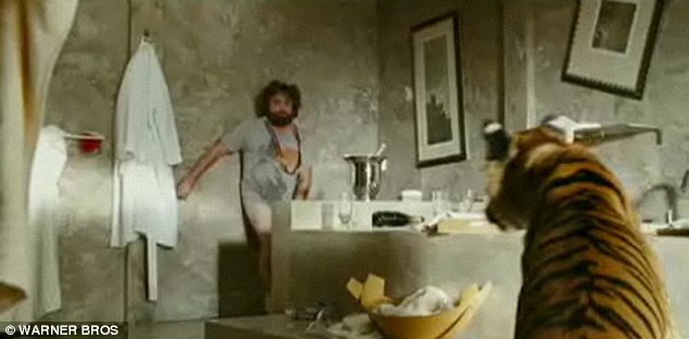 Awesome Tiger In The Bathroom For You