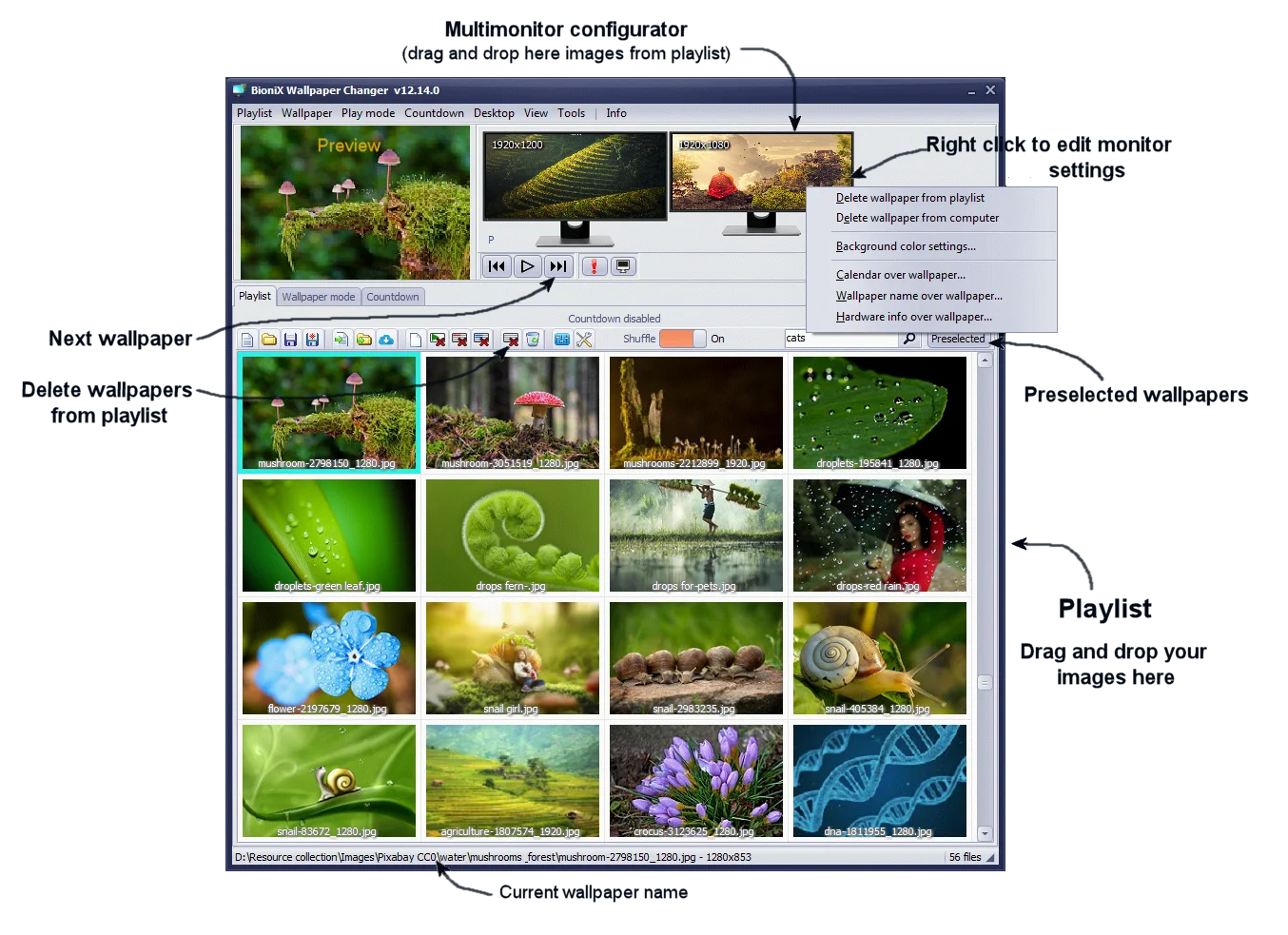 Bionix Desktop Wallpaper Changer