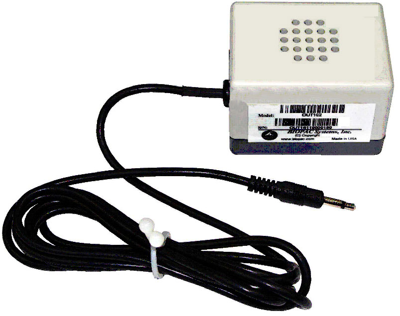 Piezo Audio Transducer OUT102 Research BIOPAC