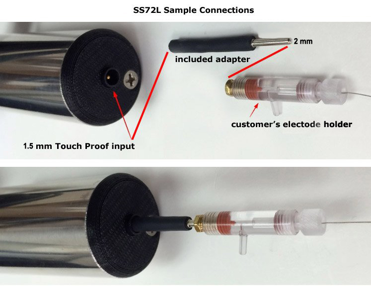 Glass Microelectrode Amplifier SS72L Education, Research BIOPAC