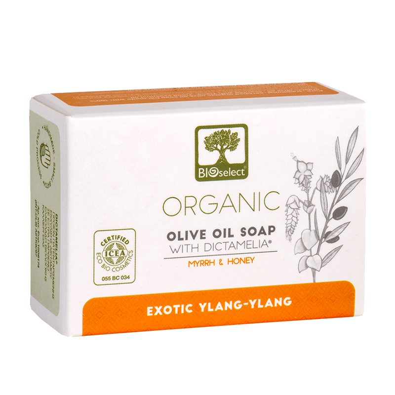 Organic Olive Oil Soap EXOTIC YLANGYLANG Bioselect