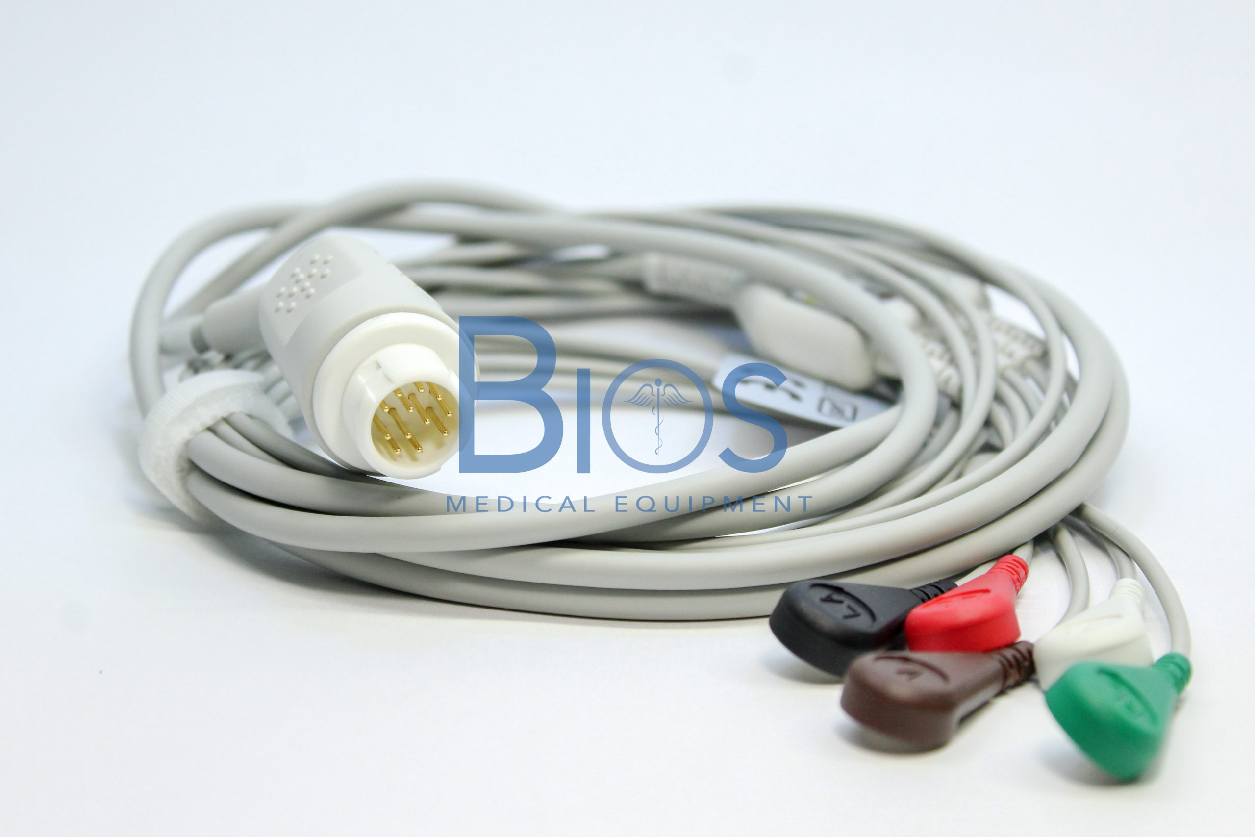 Cable ECG HP Philips 12 Pins 3 Leads BIOS EQUIPO MÉDICO