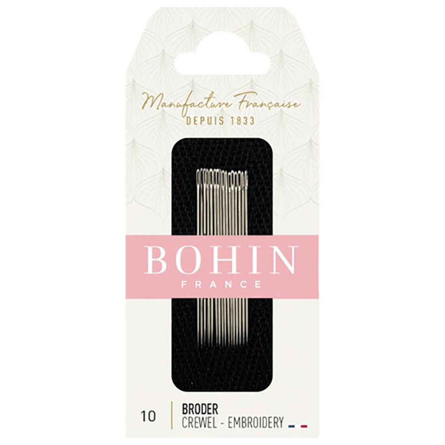 BOHIN EMBROIDERY NEEDLE SIZE 10 BOX OF 10 » Birch Wholesale