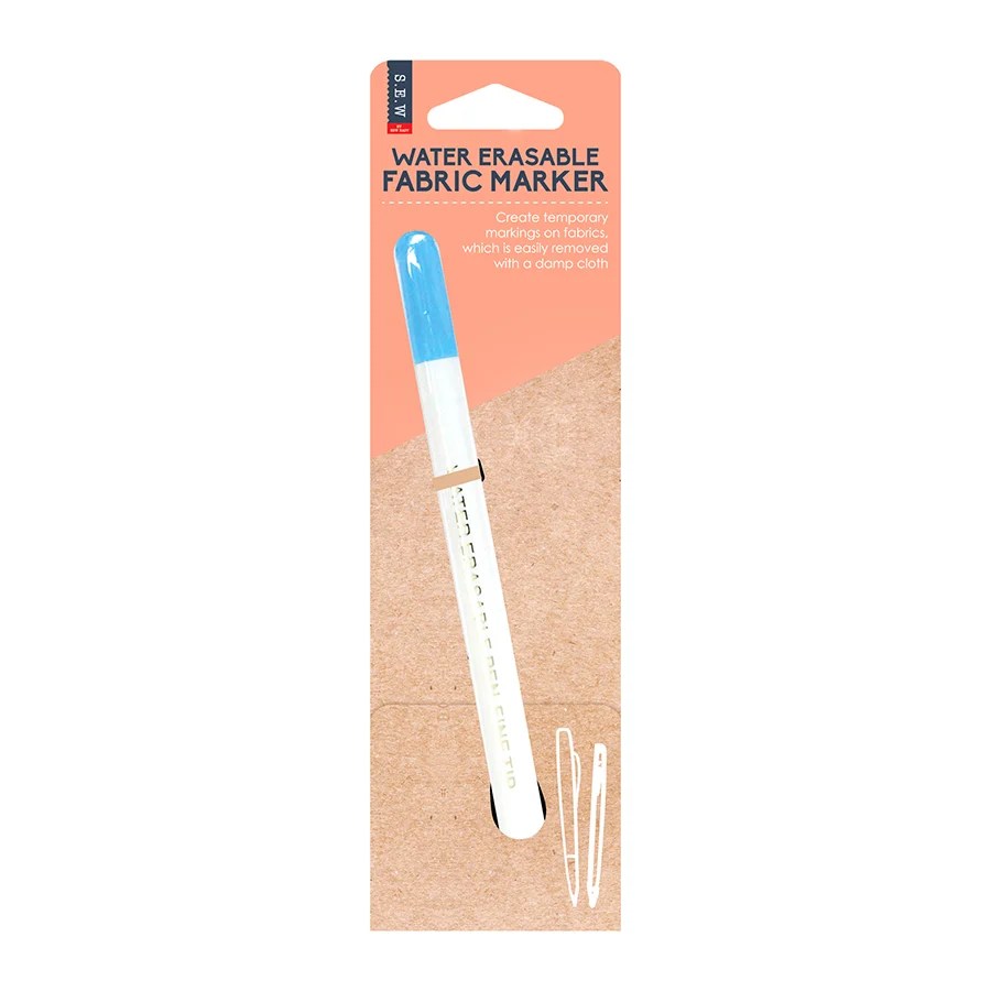 S.E.W. PEN WASH OUT BLUE FABRIC MARKER » Birch Wholesale
