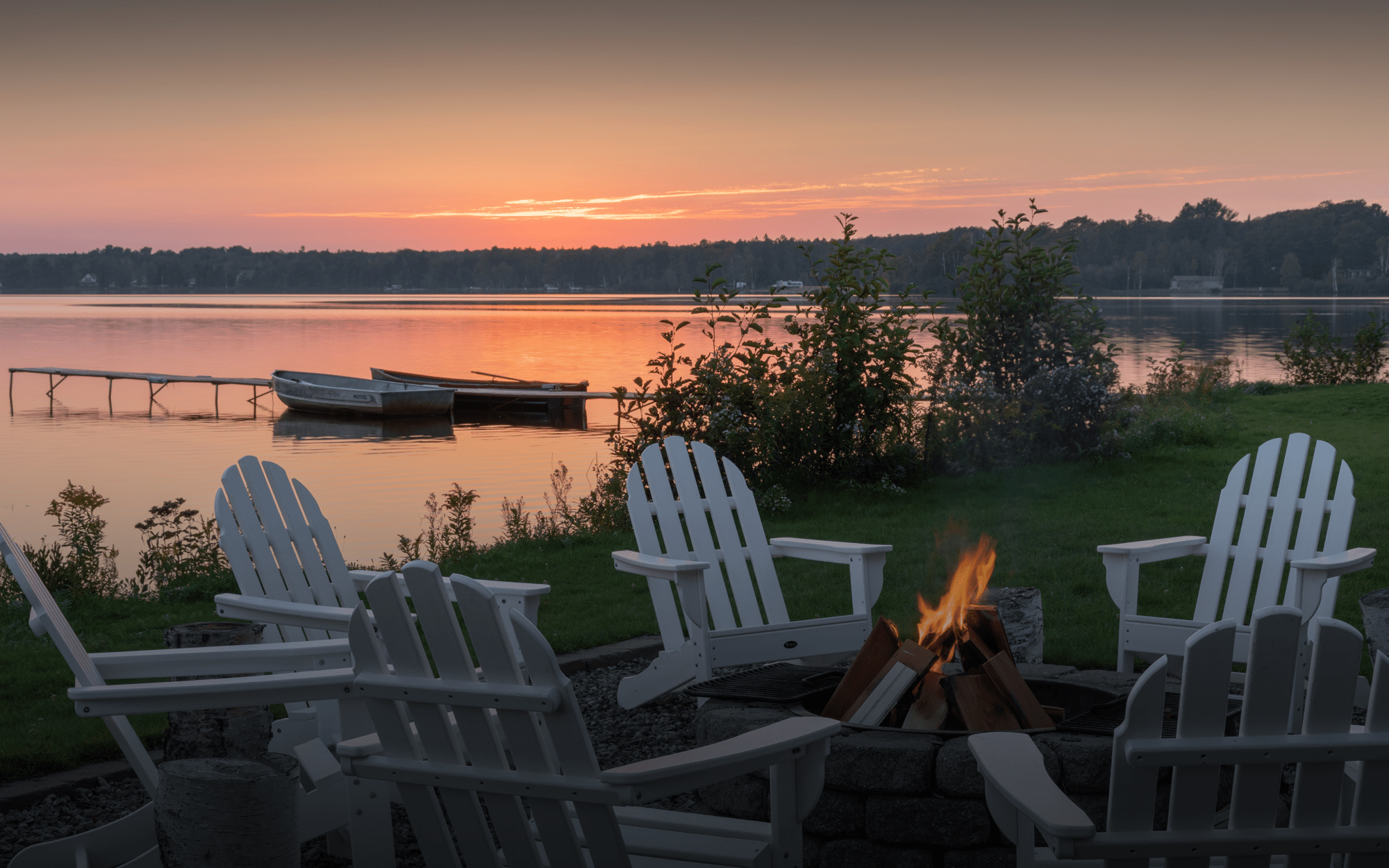 Dreaming of Summer Birch Lodge at Trout Lake