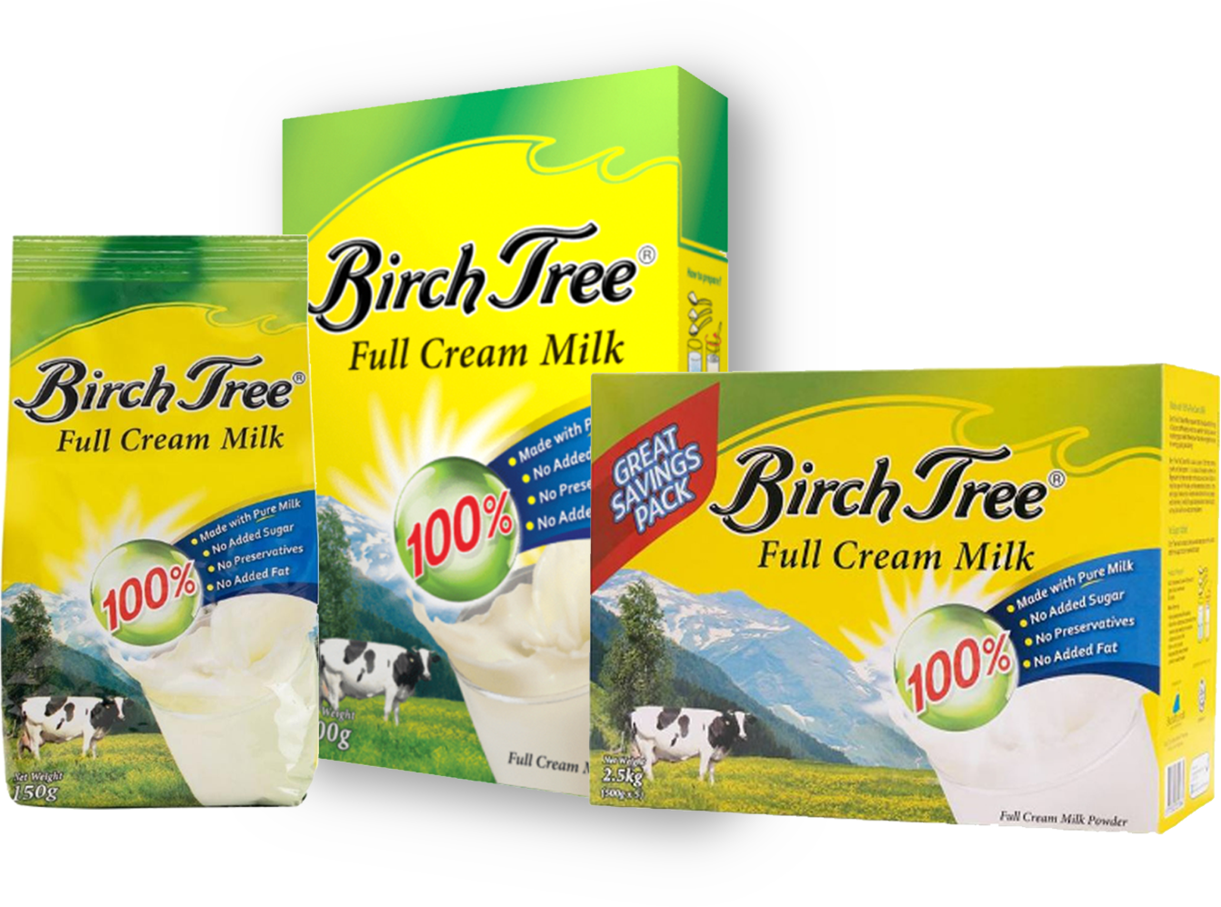 Birch Tree Full Cream Birch Tree