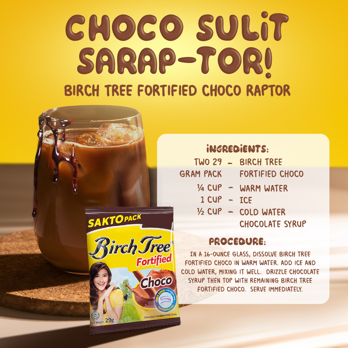 Choco Raptor Birch Tree