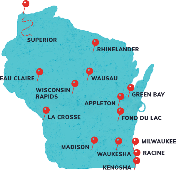 map Birchwood Snow & Landscape Contractors